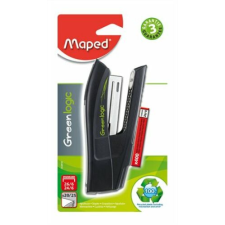 MAPED Tűzőgép, 24/6, 26/6, 25 lap, MAPED "Greenlogic Half-Strip" tűzőgép