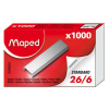 MAPED Tűzőkapocs, 26/6, MAPED
