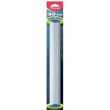 MAPED Vonalzó, alumínium, 30 cm, MAPED "Protect System" vonalzó