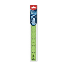 MAPED Vonalzó, műanyag, törhetetlen, 30 cm, MAPED "Twist`n Flex" vonalzó