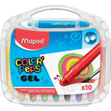 MAPED Zsírkréta, kitekerhető, MAPED "Color`Peps GEL", 10 különböző szín kréta