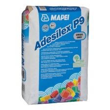 Mapei Adesilex P9 Kerámiaburkolat ragasztó (C2TE) szürke 25 kg glett, gipsz, csemperagasztó, por