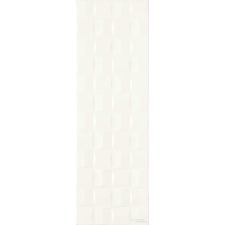 Marazzi Absolute White Strutture Cube Satinato 25x76 cm-es fali csempe M021 csempe