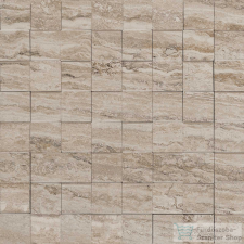 Marazzi Allmarble Travertino Mosaico 3D 30x30 cm-es falicsempe MMPX csempe
