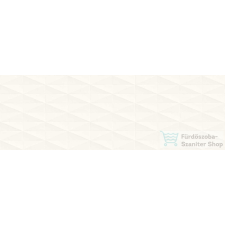 Marazzi Eclettica White Struttura Diamond 3D 40x120 cm-es fali csempe M1AA csempe