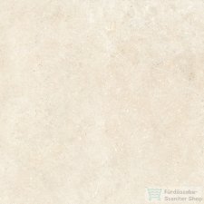 Marazzi Mystone Limestone Ivory Rett. 75x75 cm-es padlólap M7E7 járólap