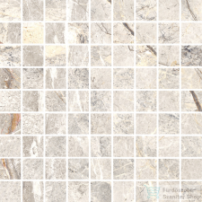 Marazzi MYSTONE SILVER ROOT Beige Mosaico 30x30 cm-es padlólap, MPNL járólap