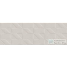 Marazzi Outfit Grey Struttura Tetris 3D 25x76 cm-es fali csempe M128 csempe