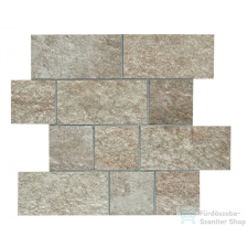 Marazzi Pietra Occitana Beige Mosaico 30x30 cm-es padlólap MH86 járólap
