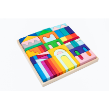 Marc toys Handmade Set, Didu Wooden Constructor, 62 db barkácsolás, építés
