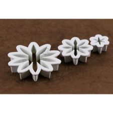  Margaréta Virág Fondant Kiszúró Szett – 3 Méretben sütés és főzés