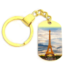 Maria King Eiffel-torony kulcstartó kulcstartó