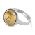 Maria King Eljegyzési gyűrű, „Hozzám jössz feleségül?” felirattal, ezüst színben (állítható méret)