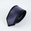 Maria King GUSLESON fekete-lila színátmenetes vékony nyakkendő