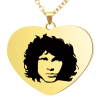 Maria King Jim Morrison medál lánccal, választható több formában és színben