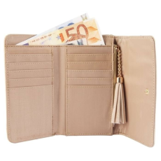 Maria King klasszikus designbőr pénztárca (15x10 cm)
