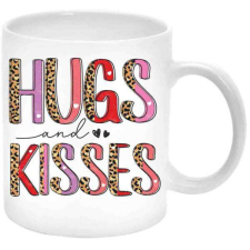 Maria King Ölelések és csókok bögre (feliratozható) bögrék, csészék