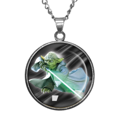 MariaKing CARSTON Elegant Yoda – medál lánccal nyaklánc