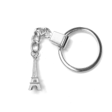 MariaKing Eiffel-torony medál II. kulcstartó, ezüst színben kulcstartó