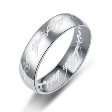 MariaKing Gyűrűk ura gyűrű ezüst nemesacél gyűrű, 11 gyűrű
