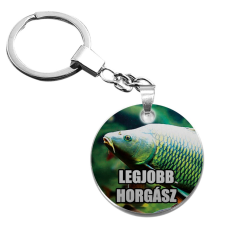 MariaKing Legjobb horgász kulcstartó kulcstartó