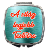 MariaKing Sminktükör A világ legjobb Testvére (módosítható) felirattal, több színben