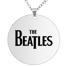 MariaKing The Beatles medál lánccal, választható több formában és színben nyaklánc