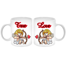 MariaKing True love (igaz szerelem) Ámor Páros Bögre (2 db) bögrék, csészék