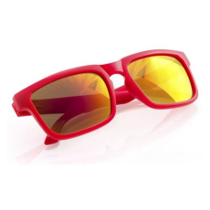 MariaKing Tükörlencsés klasszikus fazonú uniszex napszemüveg (piros)