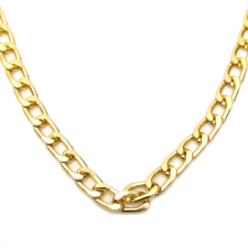MariaKing Vastag fém nyaklánc arany színben, 70 cm nyaklánc