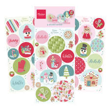 Marianne Design Christmas Bakery by Marleen Matrica készlet Stickers (1 csomag) matrica