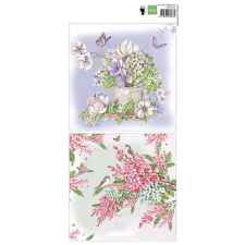Marianne Design Kivágóív - Country Flowers XL - Cutting Sheet (1 db) matrica