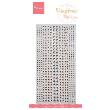 Marianne Design Rhinestones, Platinum Öntapadós strassz díszítőelem Rhine Stones (1 csomag) dekorációs kellék