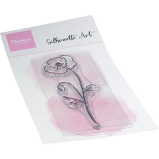 Marianne Design Szilikonbélyegző - Silhouette Art, Poppy - Clear Stamps (1 db) bélyegző