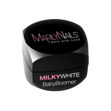 MarilyNails - BABYBOOMER - MILKY WHITE GEL - 13ml - TPO FREE fényzselé