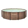 Marimex Florida medence 4,57 x 1,32 m szkimmerrel – TEAK minta