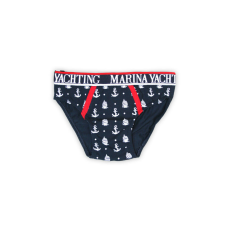 Marina yachting Fiú alsó - Pamutdzsörzé - nyomott mintás - sötétkék - 116
