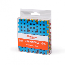 MARIOINEX Marionex Mini Waffle Mini Alaplap 4 darabos készlet több színben barkácsolás, építés