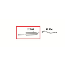 Marix Marix kipufogó, MAZDA B 2500 kipufogó alkatrész