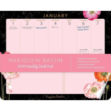  Marjolein Bastin 2024 Weekly Desk Pad – Marjolein Bastin naptár, kalendárium