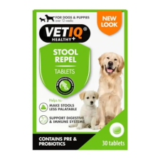 Mark&Chappell VetIQ Stool Repel-UM tabletta 30 db vitamin, táplálékkiegészítő kutyáknak