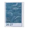  Mark's 2026/2027 Diary A6 Pattern, Wave Navy – Mark's Inc (Naptár)