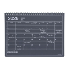  MARK'S 2026 Tischkalender, M  // Black naptár, kalendárium