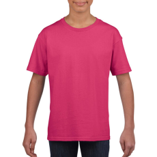 marka-logok-kicsi/gildan.jpg Gyerek póló Rövid ujjú Gildan Softstyle Youth T-Shirt - XS (104/110), Heliconia (sötét rózsaszín)