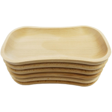 MÁRKA NÉLKÜL FA TÁNYÉR SZETT 6 DB-OS TÉGLALAP FORMA 3X30X15 CM konyhai eszköz