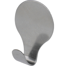 MÁRKA NÉLKÜL FOGAS 20X30MM KEREK ÖNTAPADÓS INOX bútor