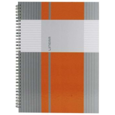  Marker Linear spirálfüzet A5 80 lap kockás, keményfedelű 402419 füzet