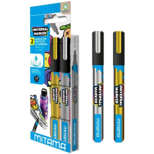 Marker Mitama minden felületre, arany-ezüst, 2db-os klt. filctoll, marker
