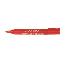 Marker permanent Q-Connect kerek piros filctoll, marker