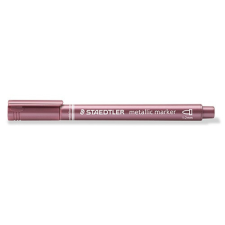 Marker Staedtler dekor 1-2 mm kerek hegyű metálpiros filctoll, marker